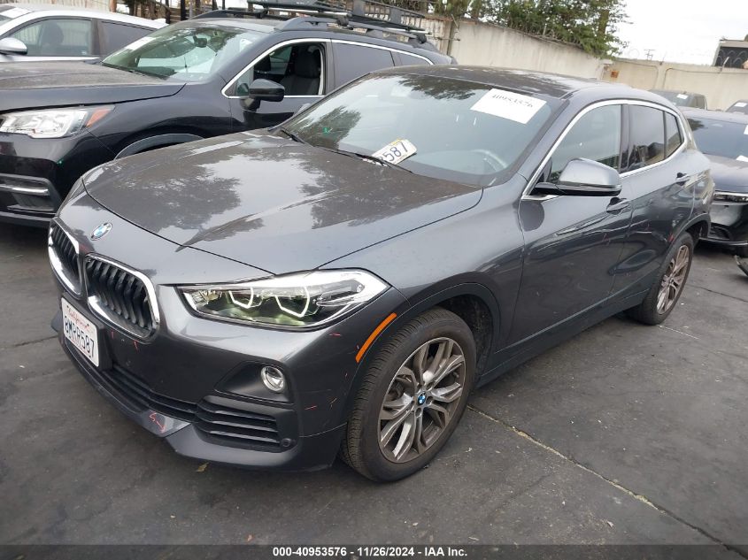 2020 BMW X2 Sdrive28I VIN: WBXYH9C08L5P39722 Lot: 40953576