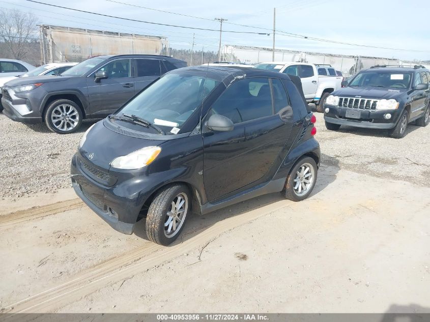 2009 Smart Fortwo Brabus/Passion VIN: WMEEK31X29K288815 Lot: 40953956