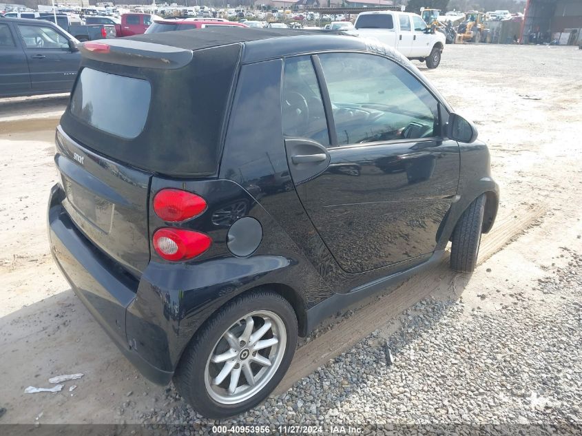 2009 Smart Fortwo Brabus/Passion VIN: WMEEK31X29K288815 Lot: 40953956