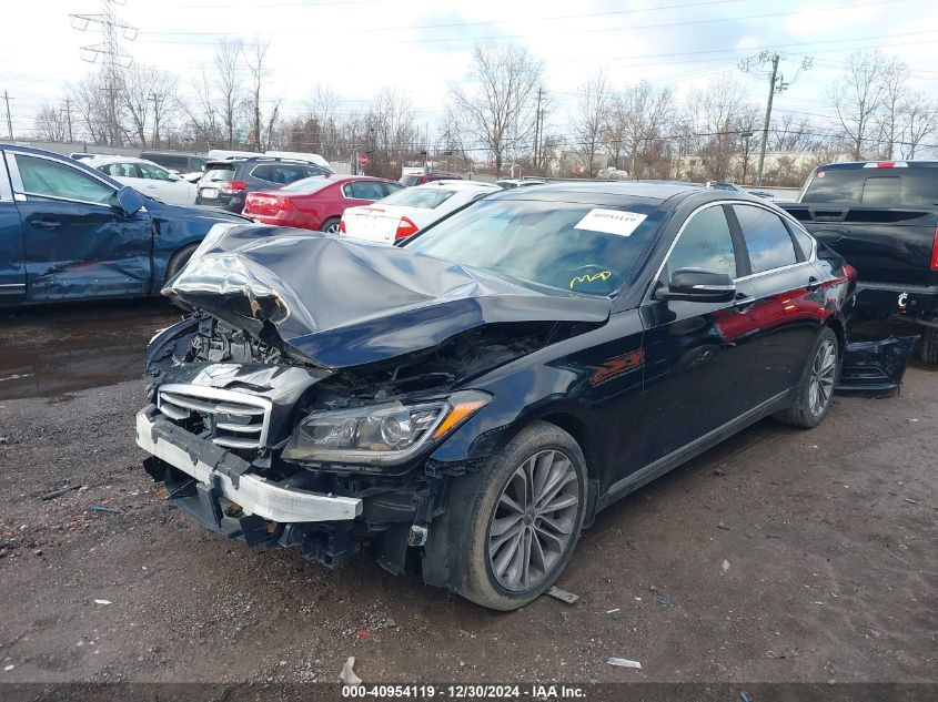 2015 Hyundai Genesis 3.8 VIN: KMHGN4JE1FU017971 Lot: 40954119