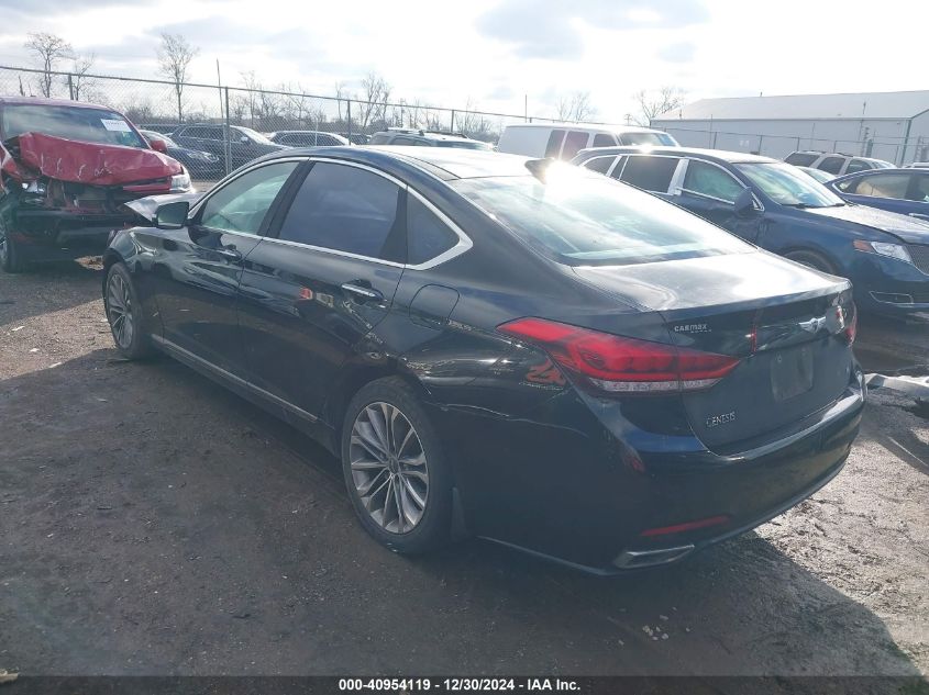 2015 Hyundai Genesis 3.8 VIN: KMHGN4JE1FU017971 Lot: 40954119