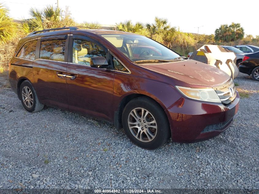 2011 Honda Odyssey Ex-L VIN: 5FNRL5H63BB065692 Lot: 40954982