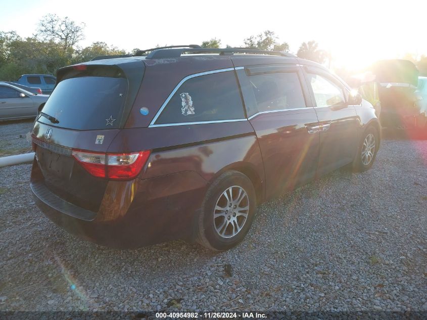 2011 Honda Odyssey Ex-L VIN: 5FNRL5H63BB065692 Lot: 40954982