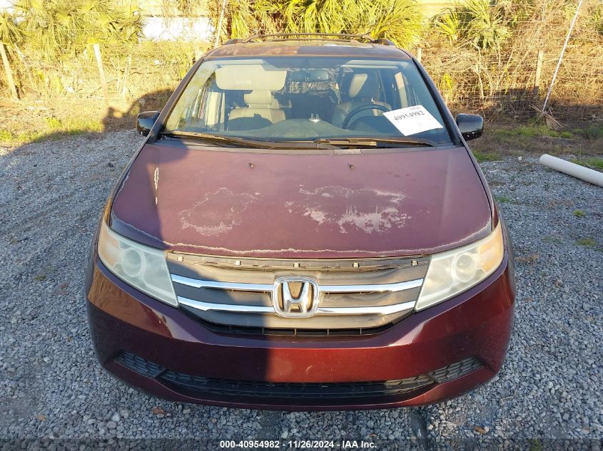 2011 Honda Odyssey Ex-L VIN: 5FNRL5H63BB065692 Lot: 40954982