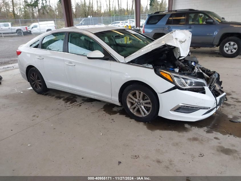 2015 Hyundai Sonata Se VIN: 5NPE24AF3FH004436 Lot: 40955171