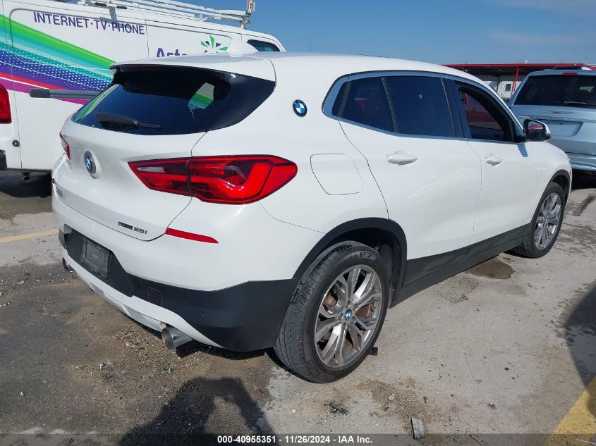 2019 BMW X2 Sdrive28I VIN: WBXYJ3C51K5N52639 Lot: 40955351