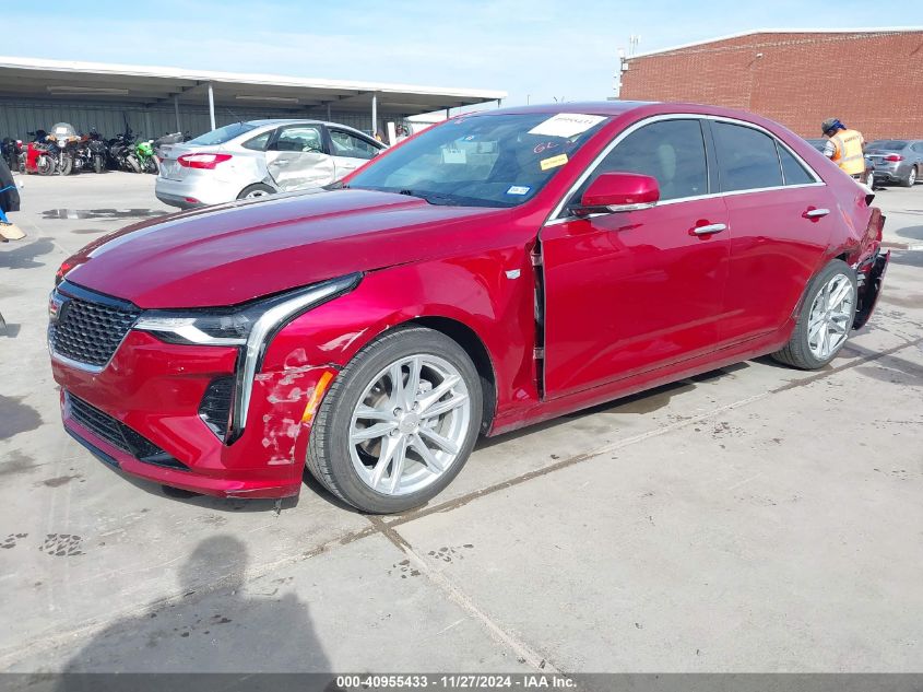 2023 Cadillac Ct4 Luxury VIN: 1G6DJ5RK1P0142595 Lot: 40955433