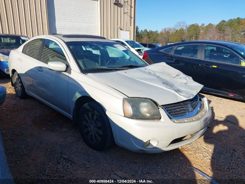 2007 Mitsubishi Galant Es VIN: 4A3AB56F47E036016 Lot: 40956424