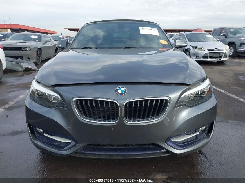 2017 BMW 230I VIN: WBA2K9C31H7A26378 Lot: 40957019