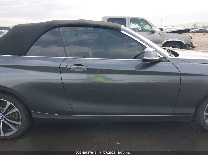 2017 BMW 230I VIN: WBA2K9C31H7A26378 Lot: 40957019