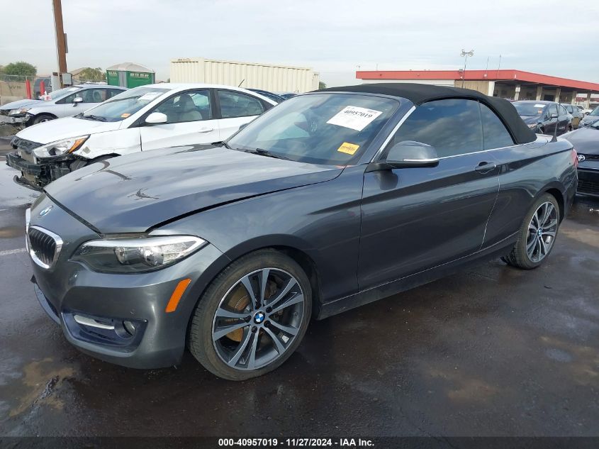 2017 BMW 230I VIN: WBA2K9C31H7A26378 Lot: 40957019