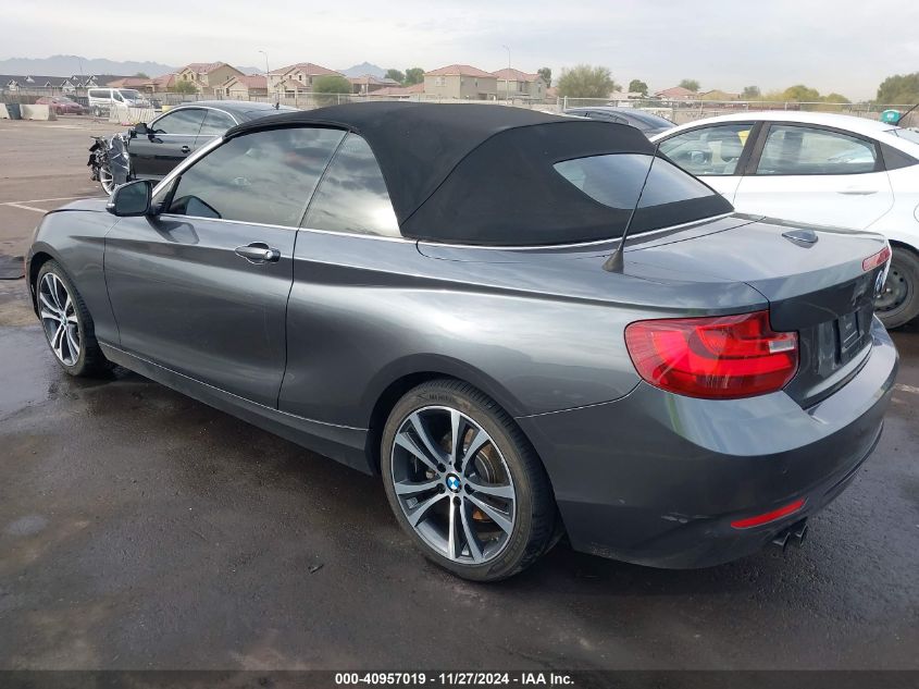 2017 BMW 230I VIN: WBA2K9C31H7A26378 Lot: 40957019