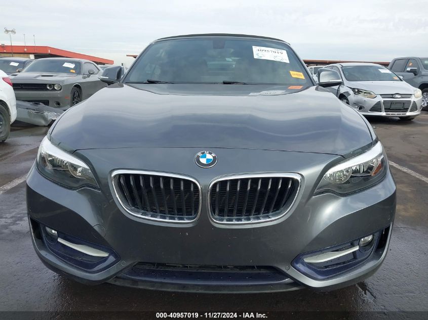 2017 BMW 230I VIN: WBA2K9C31H7A26378 Lot: 40957019