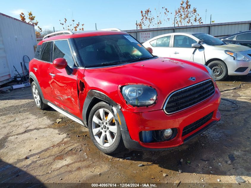 2019 Mini Countryman Cooper VIN: WMZYS7C5XK3F45267 Lot: 40957614