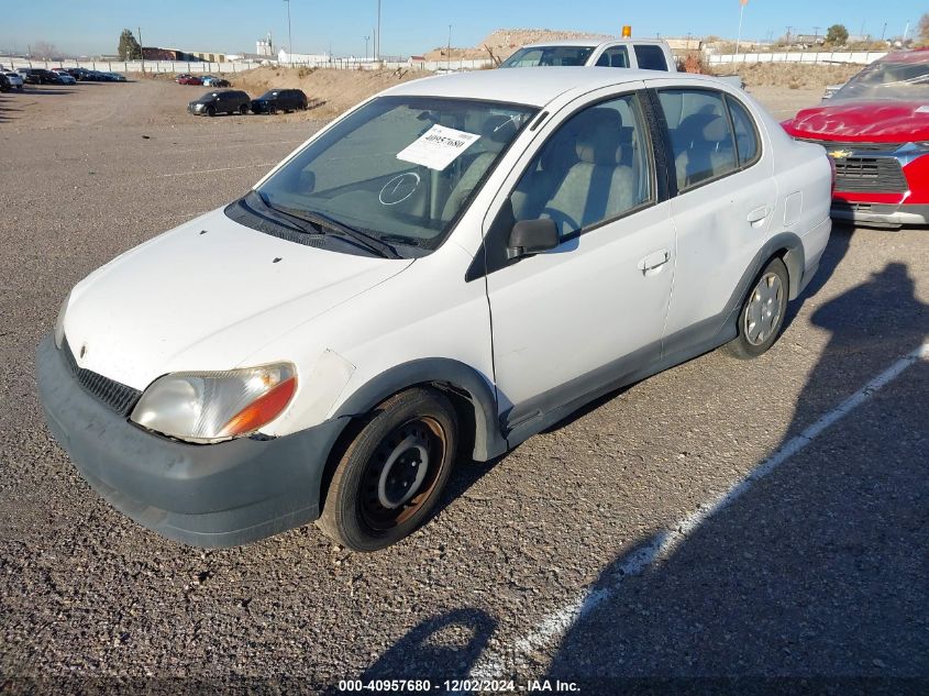 2000 Toyota Echo VIN: JTDBT1235Y0035903 Lot: 40957680