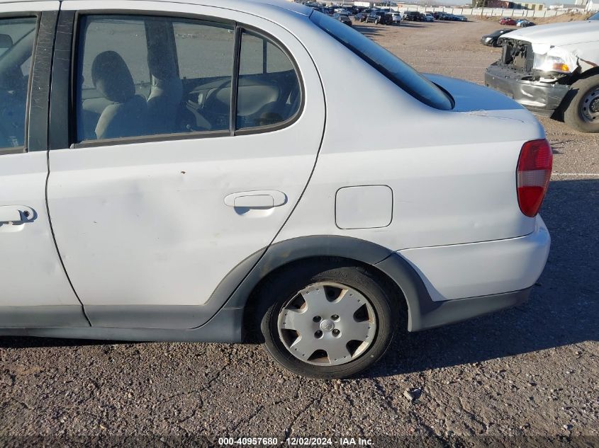 2000 Toyota Echo VIN: JTDBT1235Y0035903 Lot: 40957680