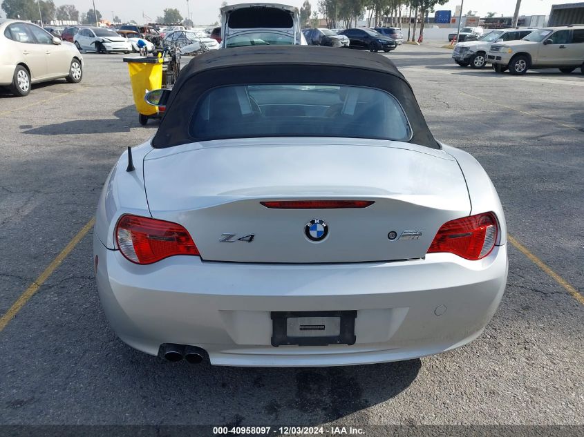 2008 BMW Z4 3.0I VIN: 4USBU33518LW75429 Lot: 40958097