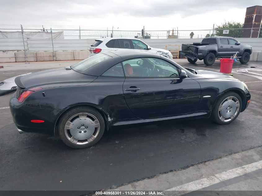 2005 Lexus Sc 430 VIN: JTHFN48Y350062138 Lot: 40958301