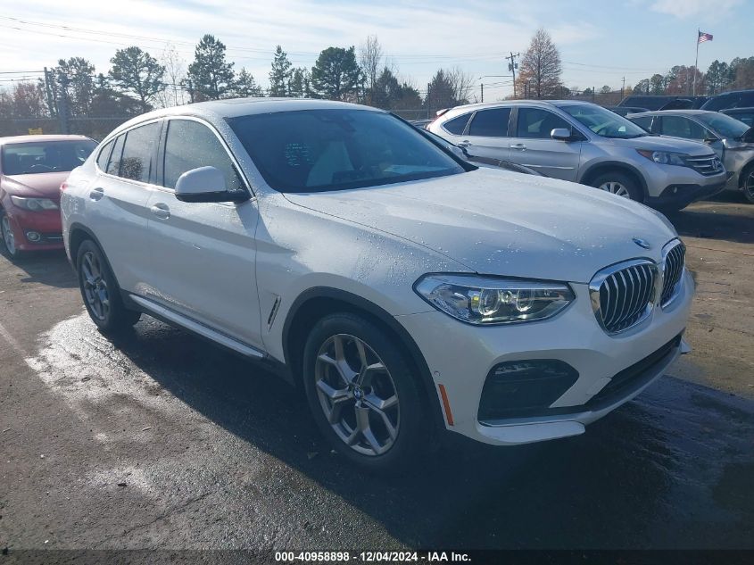 2021 BMW X4 xDrive30I VIN: 5UX2V1C05M9H37256 Lot: 40958898