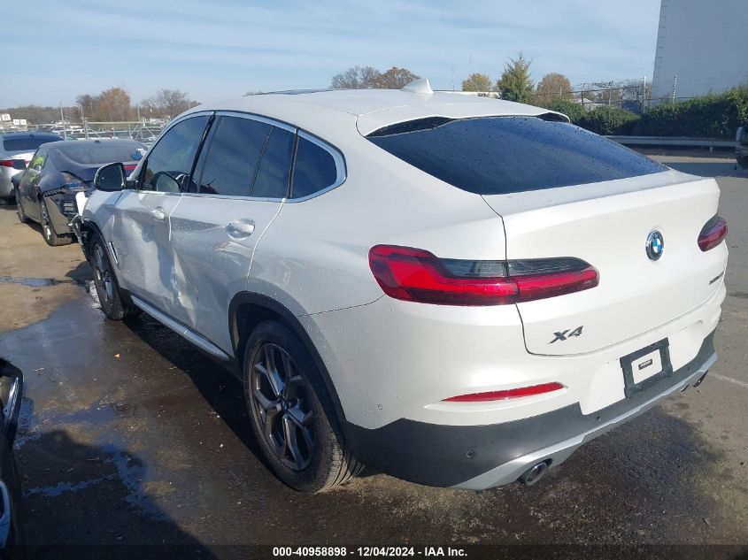 2021 BMW X4 xDrive30I VIN: 5UX2V1C05M9H37256 Lot: 40958898