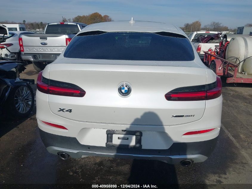 2021 BMW X4 xDrive30I VIN: 5UX2V1C05M9H37256 Lot: 40958898