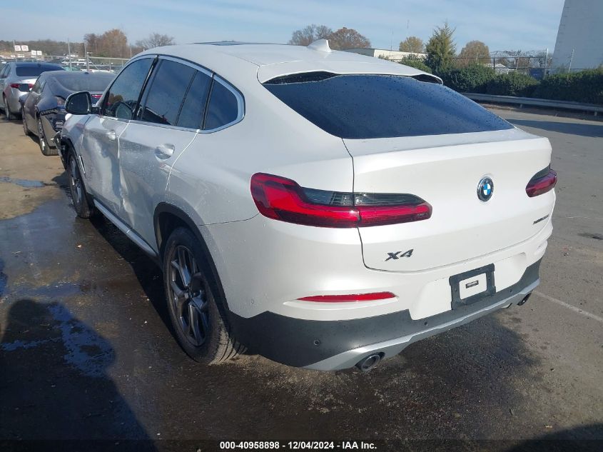 2021 BMW X4 xDrive30I VIN: 5UX2V1C05M9H37256 Lot: 40958898