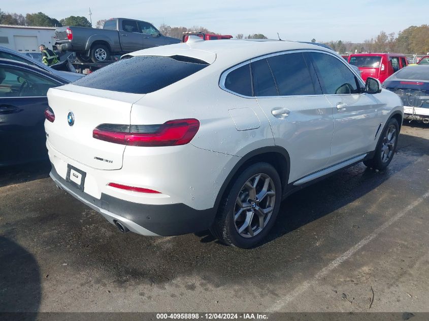 2021 BMW X4 xDrive30I VIN: 5UX2V1C05M9H37256 Lot: 40958898