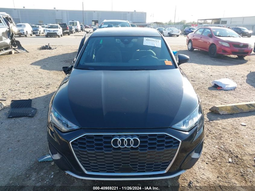 2022 Audi A3 Premium 40 Tfsi Front-Wheel Drive S Tronic VIN: WAUAUDGY0NA009081 Lot: 40959221