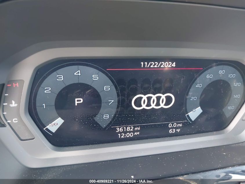 2022 Audi A3 Premium 40 Tfsi Front-Wheel Drive S Tronic VIN: WAUAUDGY0NA009081 Lot: 40959221