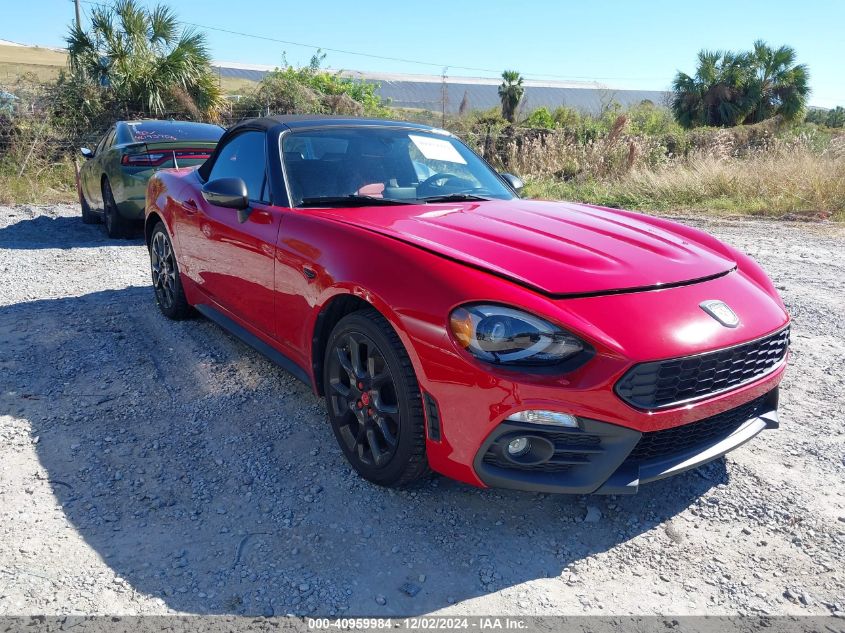 2018 Fiat 124 Spider Abarth VIN: JC1NFAEK2J0133958 Lot: 40959984