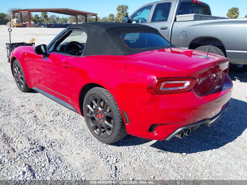 2018 Fiat 124 Spider Abarth VIN: JC1NFAEK2J0133958 Lot: 40959984