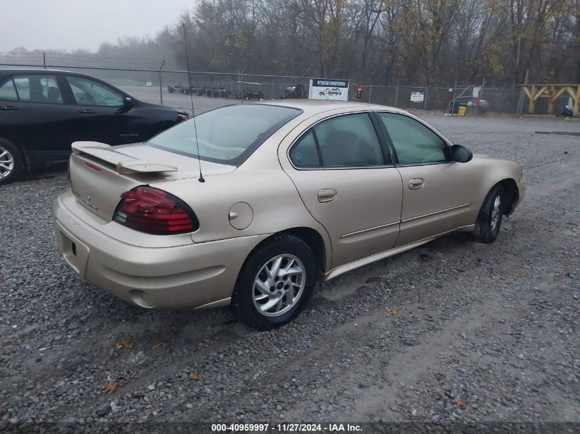 2004 Pontiac Grand Am Se1 VIN: 1G2NF52E64M697848 Lot: 40959997