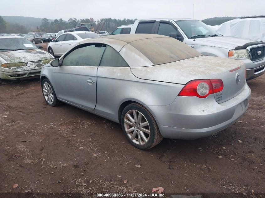 2010 Volkswagen Eos Komfort VIN: WVWBA7AHXAV023650 Lot: 40960386