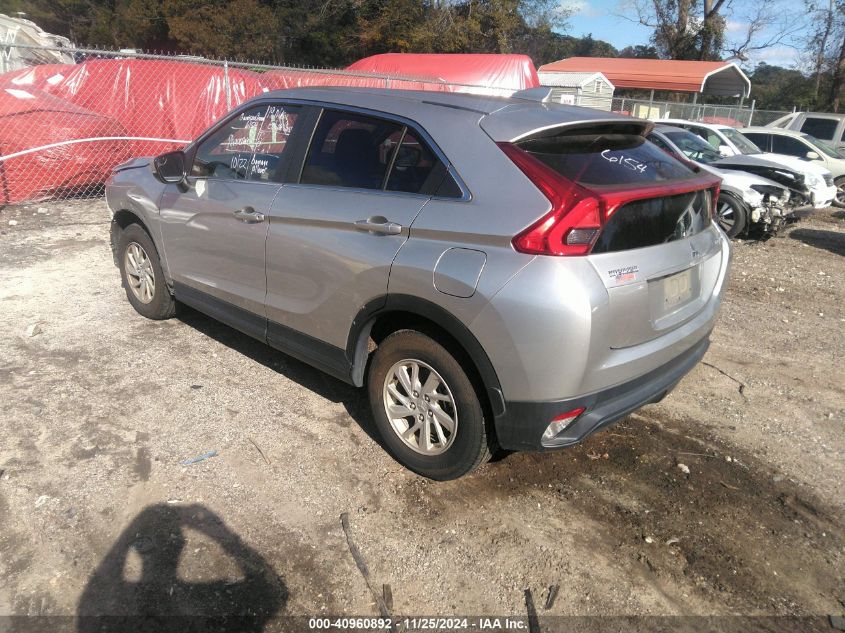 2019 Mitsubishi Eclipse Cross Es VIN: JA4AT3AA9KZ033477 Lot: 40960892