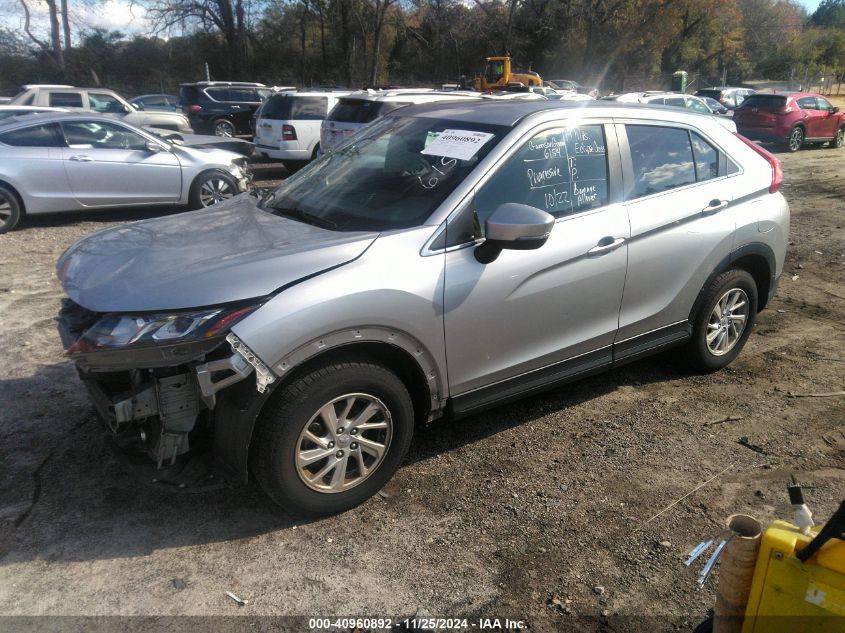 2019 Mitsubishi Eclipse Cross Es VIN: JA4AT3AA9KZ033477 Lot: 40960892