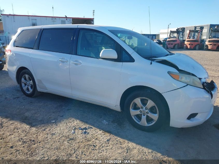 2012 Toyota Sienna Le 8 Passenger VIN: 5TDKA3DC1CS015605 Lot: 40961136