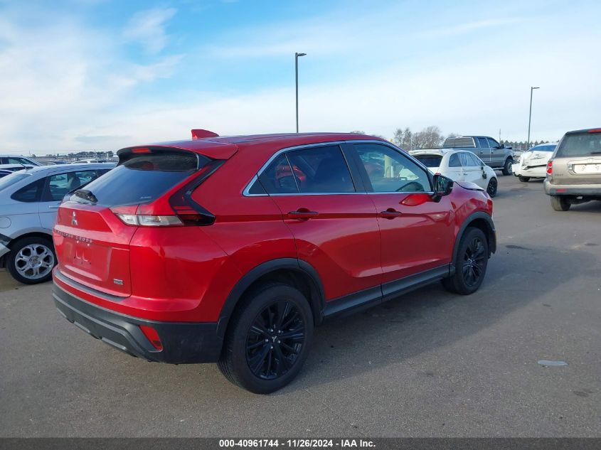 2022 Mitsubishi Eclipse Cross Le VIN: JA4ATVAA4NZ057525 Lot: 40961744