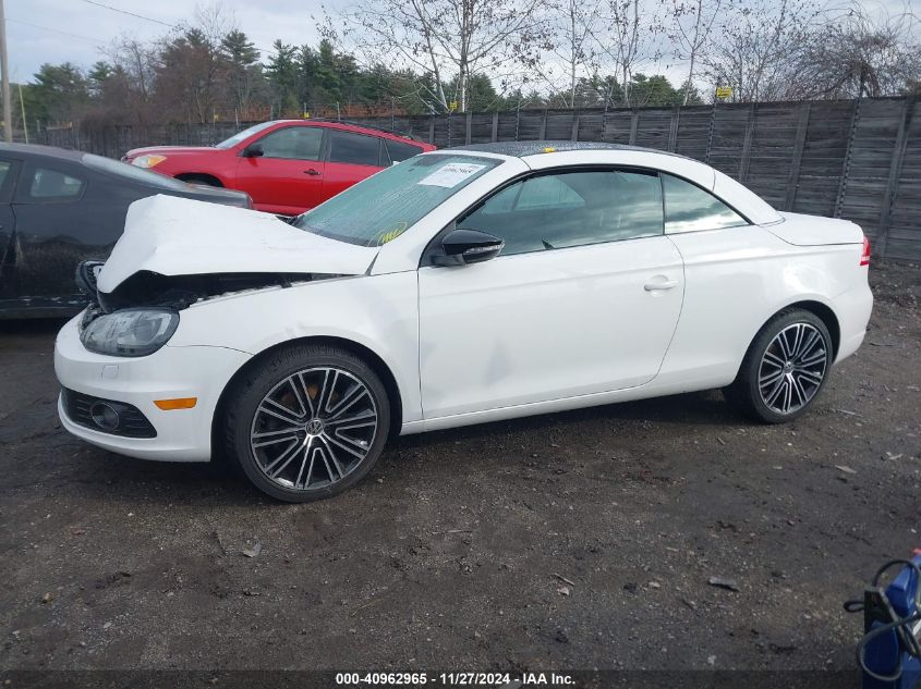 2014 Volkswagen Eos Sport VIN: WVWBW8AH2EV001994 Lot: 40962965