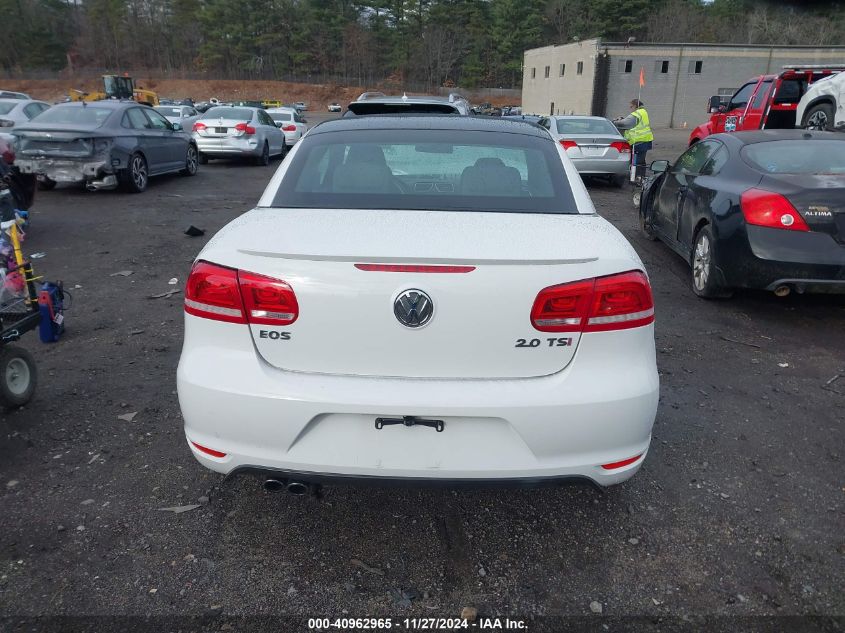 2014 Volkswagen Eos Sport VIN: WVWBW8AH2EV001994 Lot: 40962965