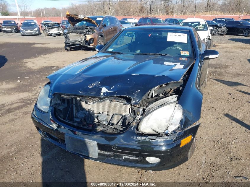 2001 Mercedes-Benz Slk 320 VIN: WDBKK65F61F222865 Lot: 40963017