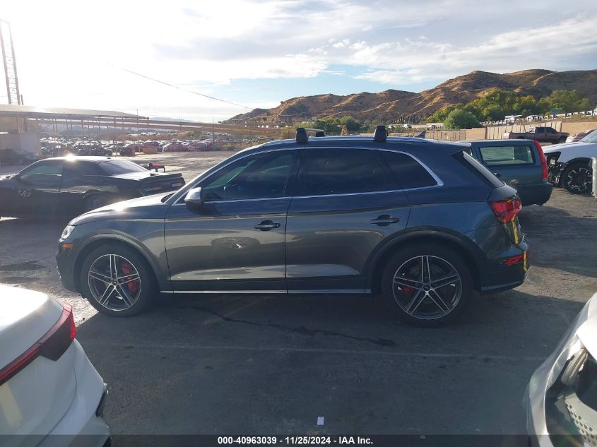 2020 Audi Sq5 Premium Plus Tfsi Quattro Tiptronic VIN: WA1B4AFY4L2122718 Lot: 40963039