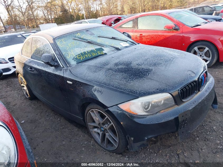 2013 BMW 135I VIN: WBAUC9C51DVY60743 Lot: 40963052