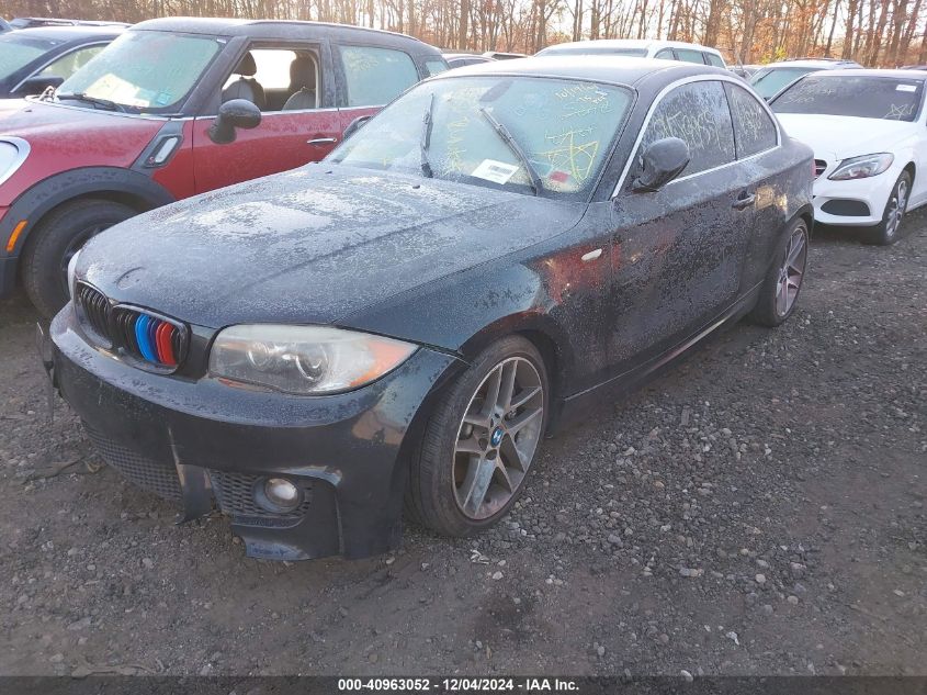 2013 BMW 135I VIN: WBAUC9C51DVY60743 Lot: 40963052