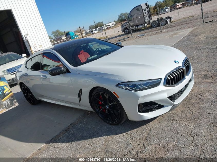 2020 BMW M850I Gtan Coupe xDrive VIN: WBAGV8C0XLCE10009 Lot: 40963797