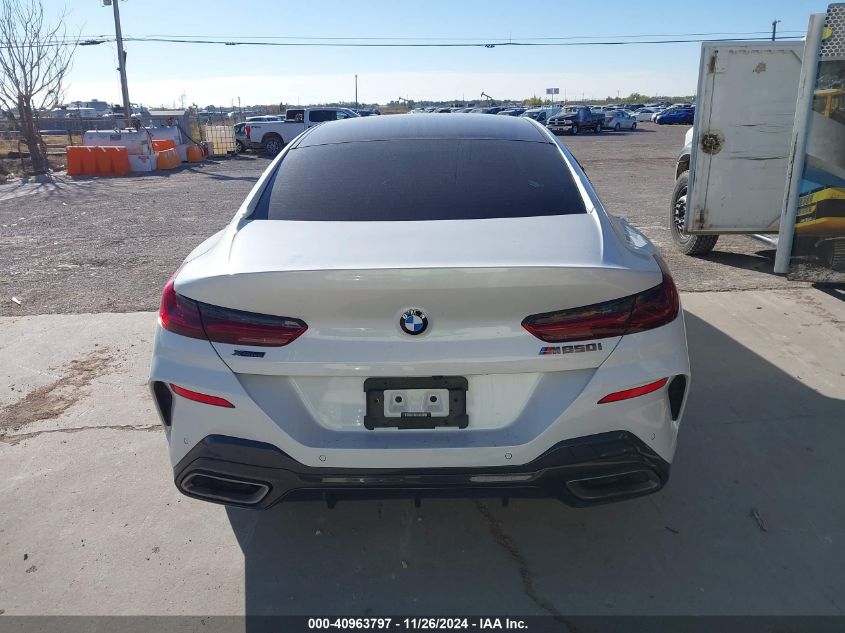 2020 BMW M850I Gtan Coupe xDrive VIN: WBAGV8C0XLCE10009 Lot: 40963797