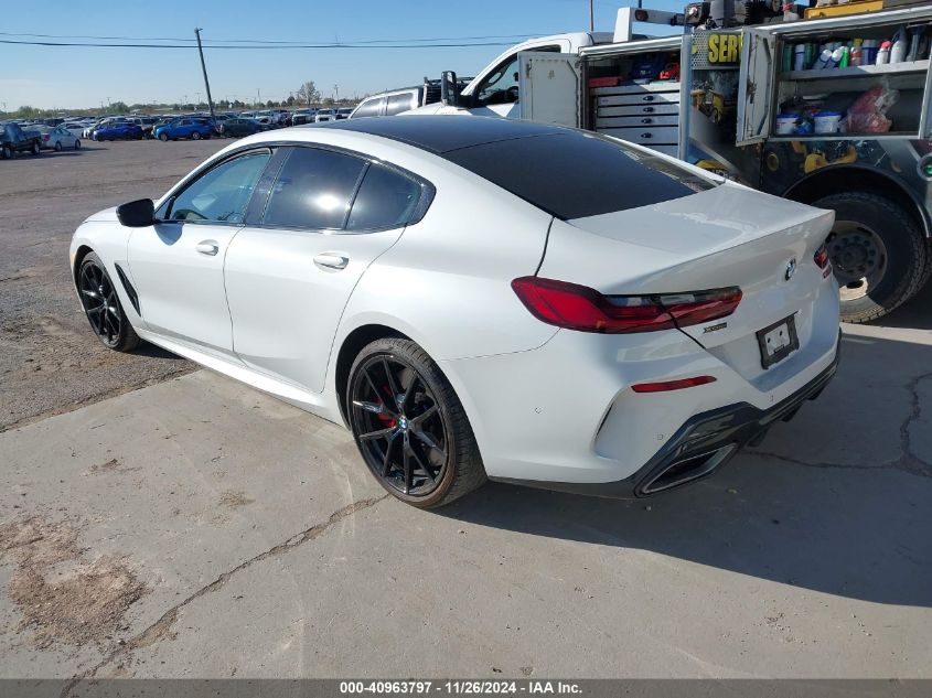 2020 BMW M850I Gtan Coupe xDrive VIN: WBAGV8C0XLCE10009 Lot: 40963797