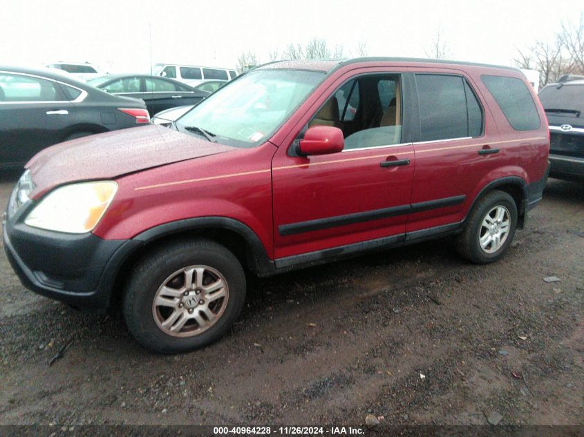 2003 Honda Cr-V Ex VIN: SHSRD78883U127446 Lot: 40964228