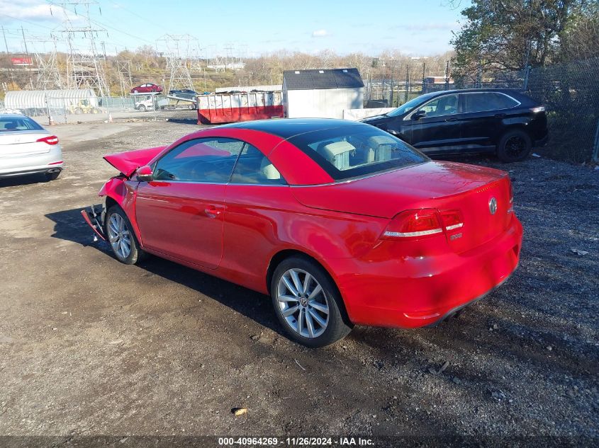 2013 Volkswagen Eos Komfort VIN: WVWBW8AHXDV005953 Lot: 40964269