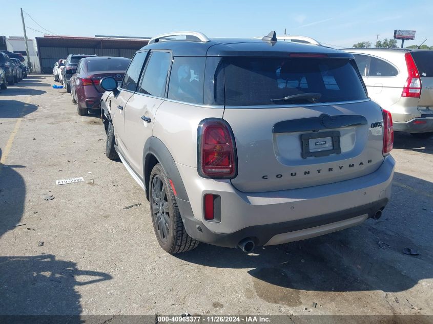 2022 Mini Countryman Cooper S VIN: WMZ53BR01N3P29044 Lot: 40965377