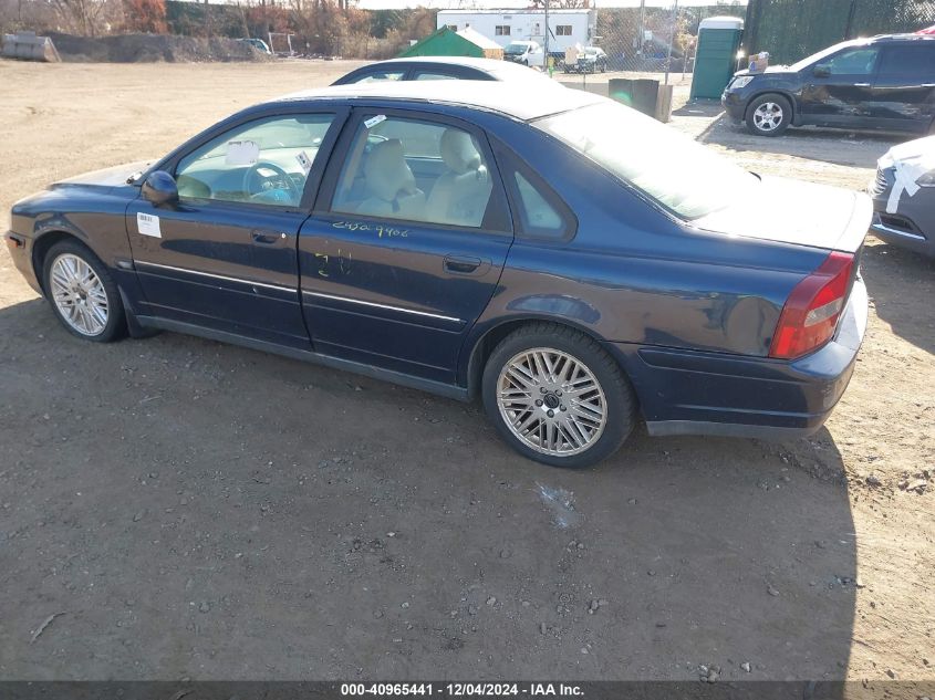 2003 Volvo S80 2.9 VIN: YV1TS92D931302360 Lot: 40965441